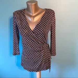 💥5/$25 Cleo women’s‎  wrap blouse